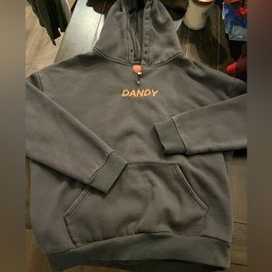 Dandy Worldwide Dark Gray Hoody Skeleton Large